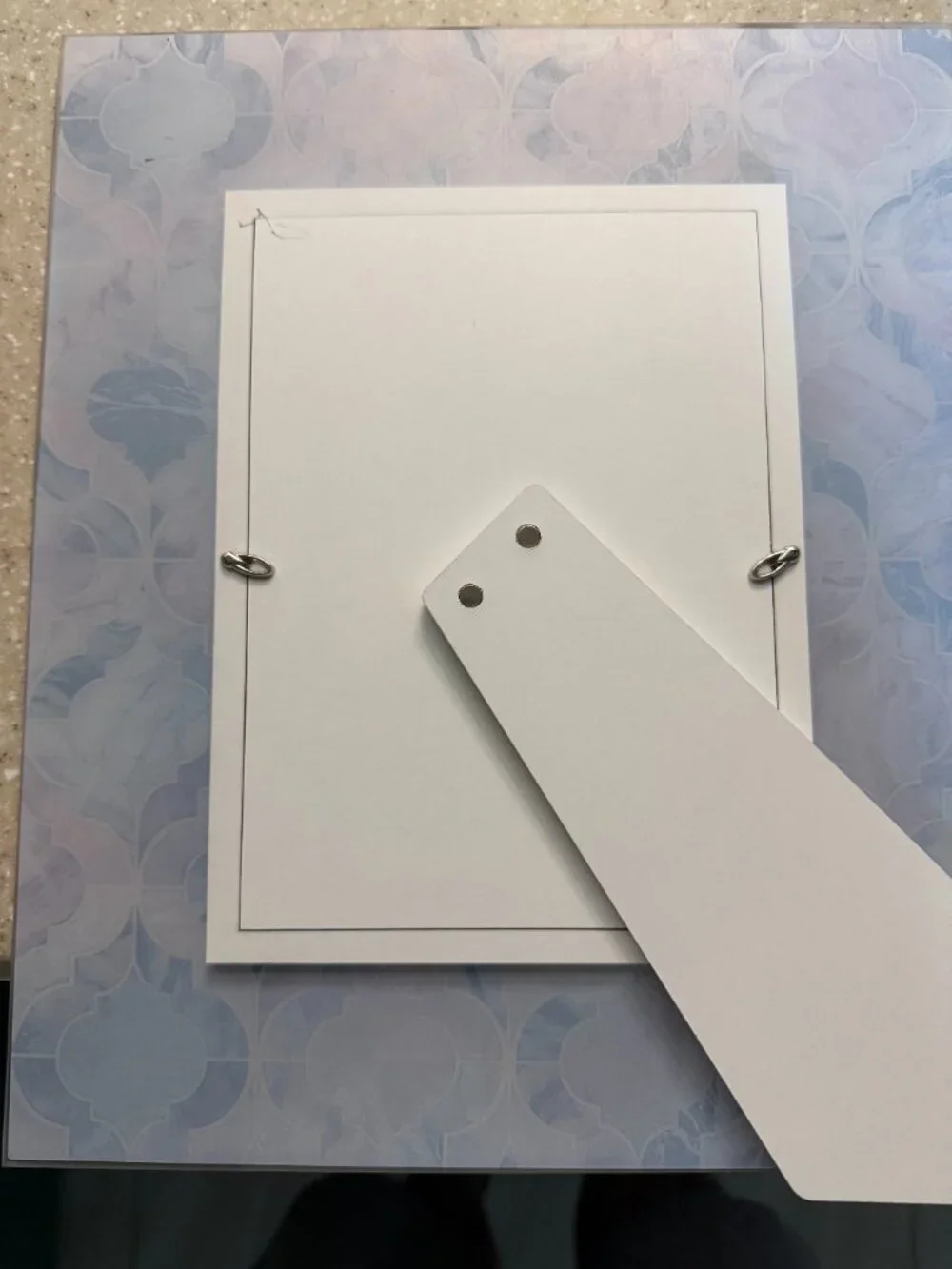 Glass Picture Frame 5x7 Brand New